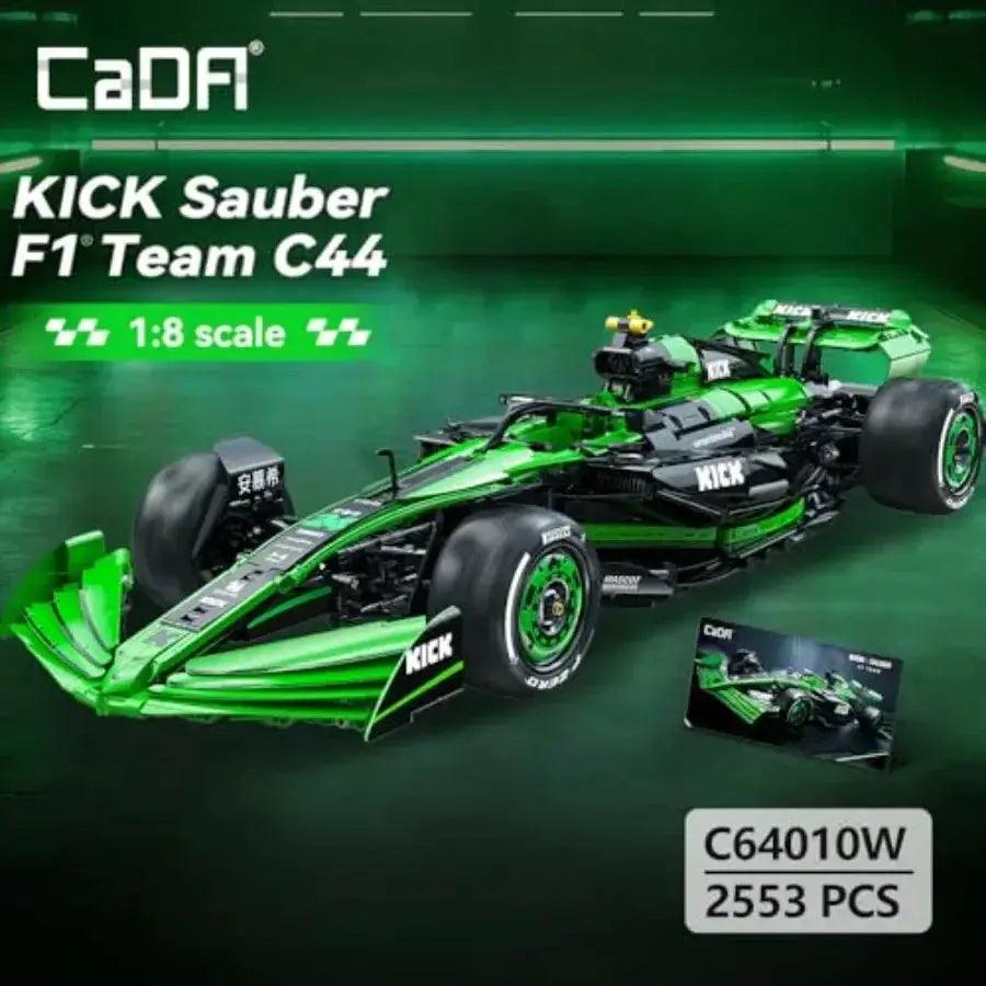  F1 Racing Car Building Blocks Sauber C44 Eighth Scale -  ToylandEU™