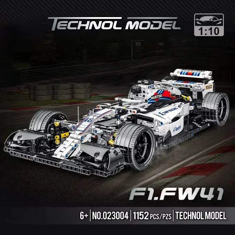 F1 Racing Car Building Blocks Set Boosts Hands On Skills - ToylandEU