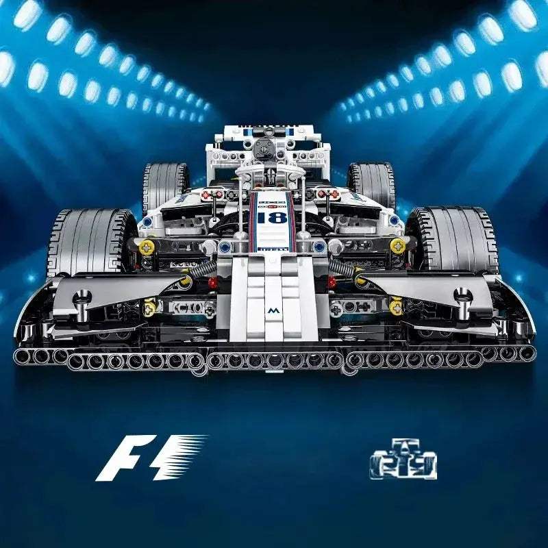 F1 Racing Car Building Blocks Set Boosts Hands On Skills - ToylandEU