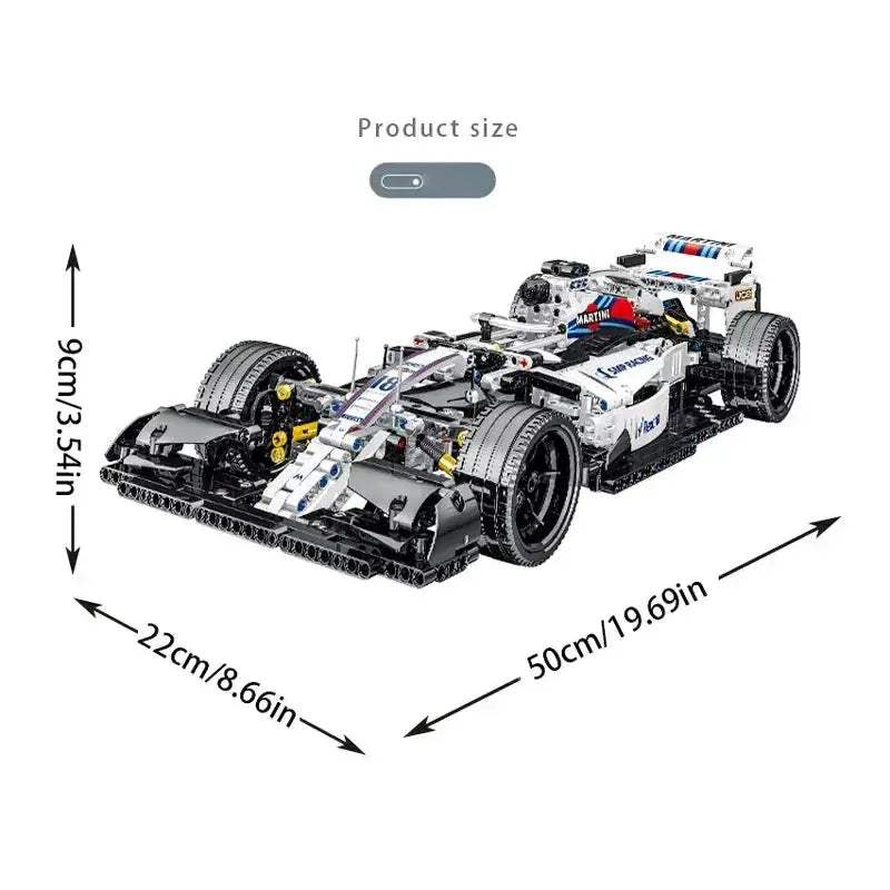 F1 Racing Car Building Blocks Set Boosts Hands On Skills - ToylandEU