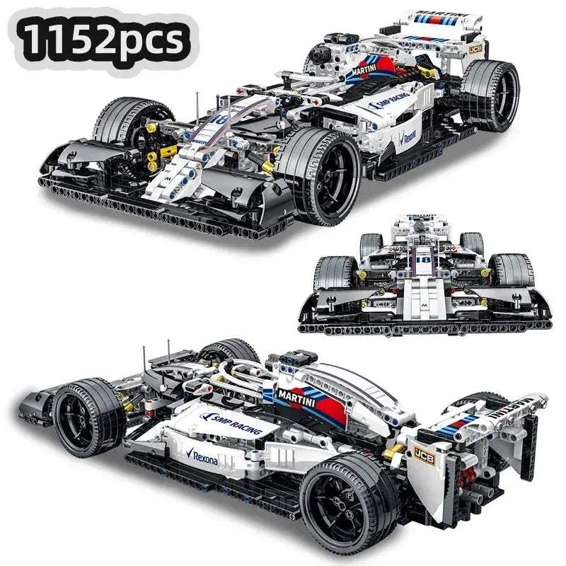 F1 Racing Car Building Blocks Set Boosts Hands On Skills - ToylandEU