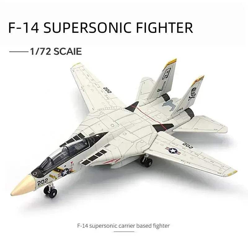 F14 Tomcat Fighter Jet Building Block Model Kit For Boys - ToylandEU