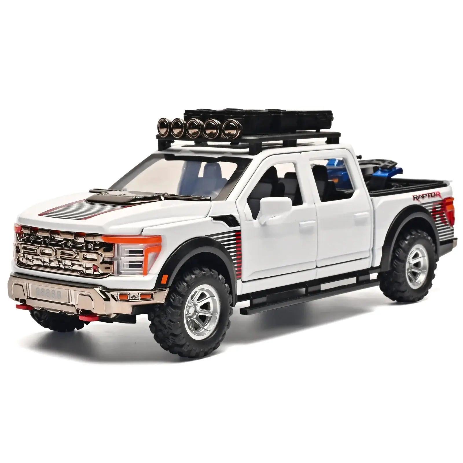  F150 Raptor Diecast Car With Realistic Engine Sound -  ToylandEU™