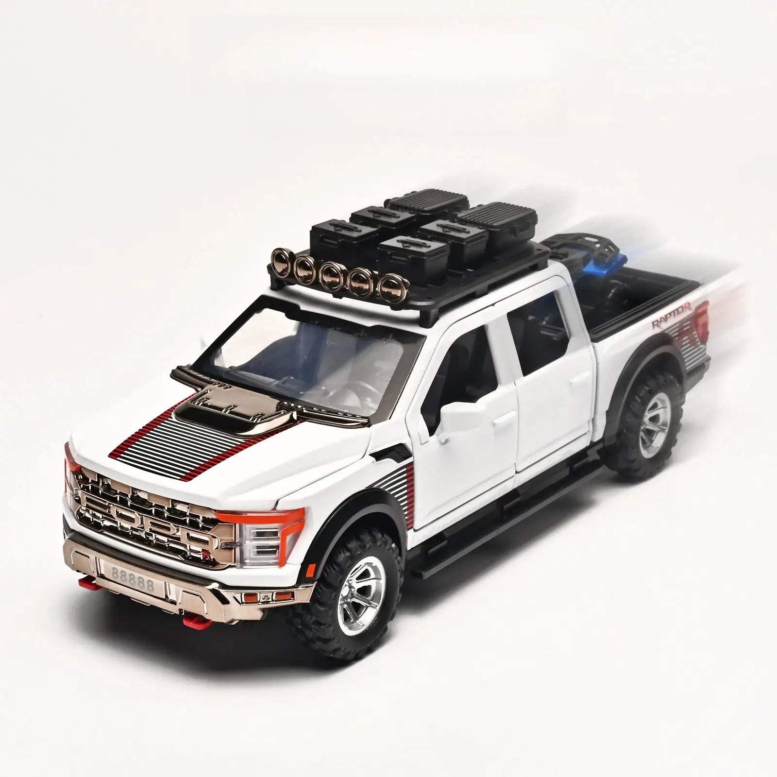  F150 Raptor Diecast Car With Realistic Engine Sound -  ToylandEU™