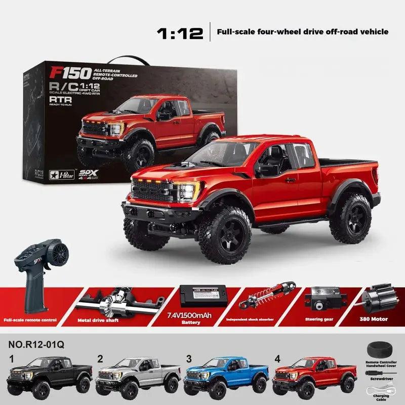  F150 Raptor RC Truck Splash Resistant 4WD RTR Scale -  ToylandEU™