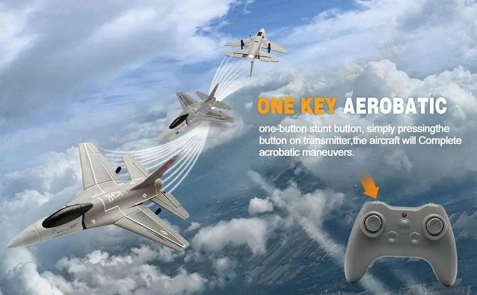  F16 RC Plane 3 Channel 6-Axis Gyro Foam Jet for Kids -  ToylandEU™