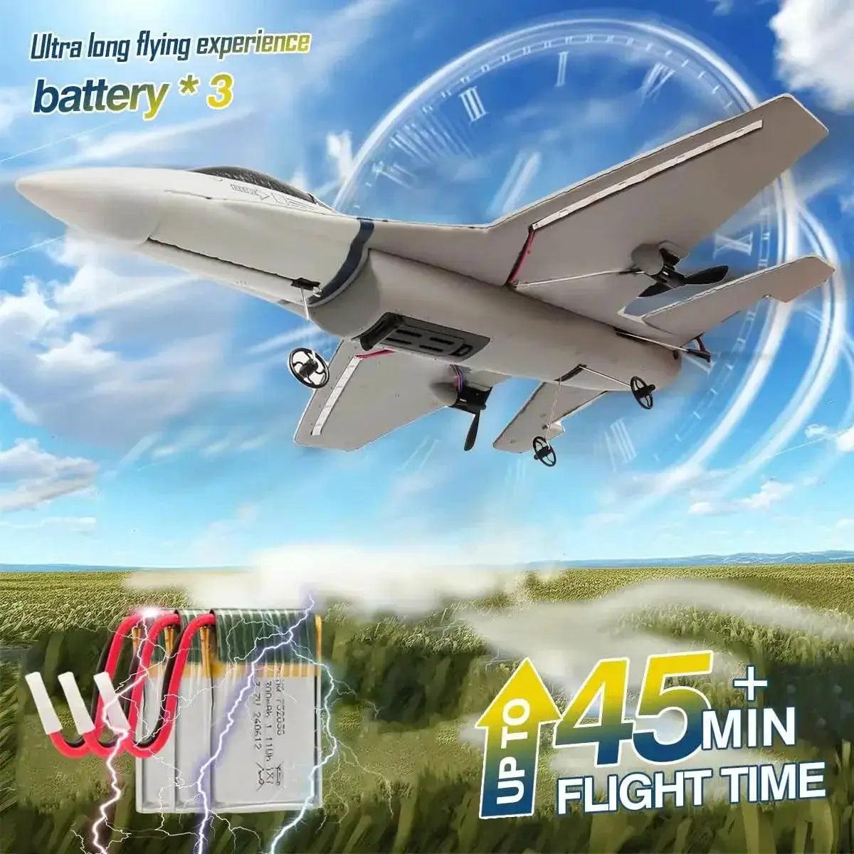  F16 RC Plane 3 Channel 6-Axis Gyro Foam Jet for Kids -  ToylandEU™