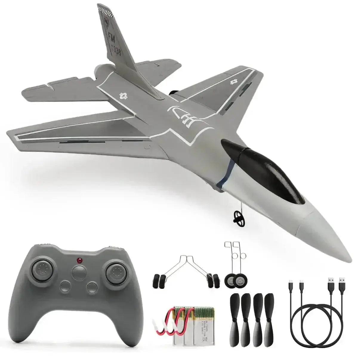  F16 RC Plane 3 Channel 6-Axis Gyro Foam Jet for Kids -  ToylandEU™