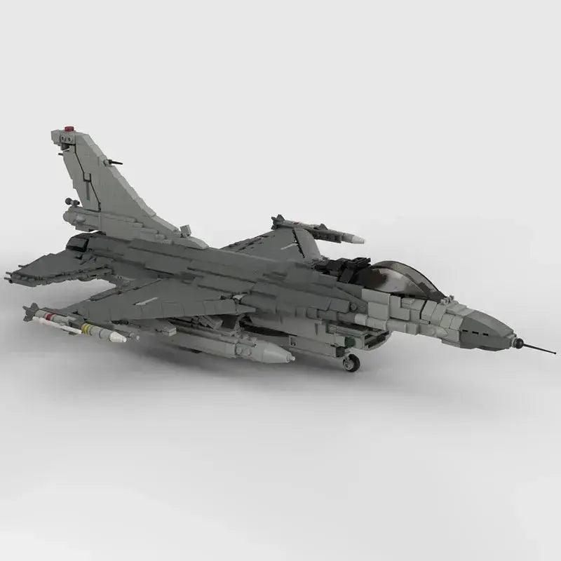  F16C Fighter Jet Lego Compatible Bricks 1801 Pieces Set -  ToylandEU™