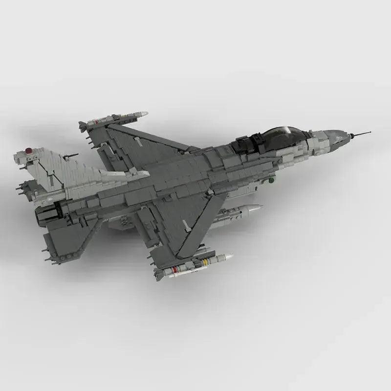 F16C Fighter Jet Lego Compatible Bricks 1801 Pieces Set -  ToylandEU™