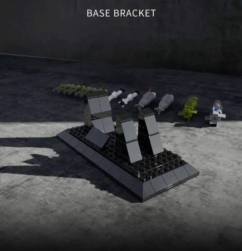 F22 Fighter Building Blocks Set For Realistic Military Aircraft - ToylandEU