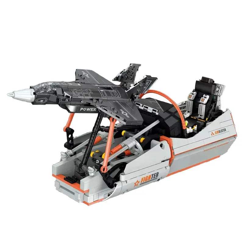  F35 Warplane Building Blocks Set Realistic Detail Lego -  ToylandEU™