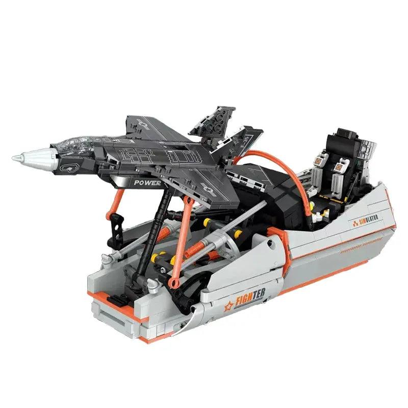  F35 Warplane Building Blocks Set Realistic Detail Lego -  ToylandEU™