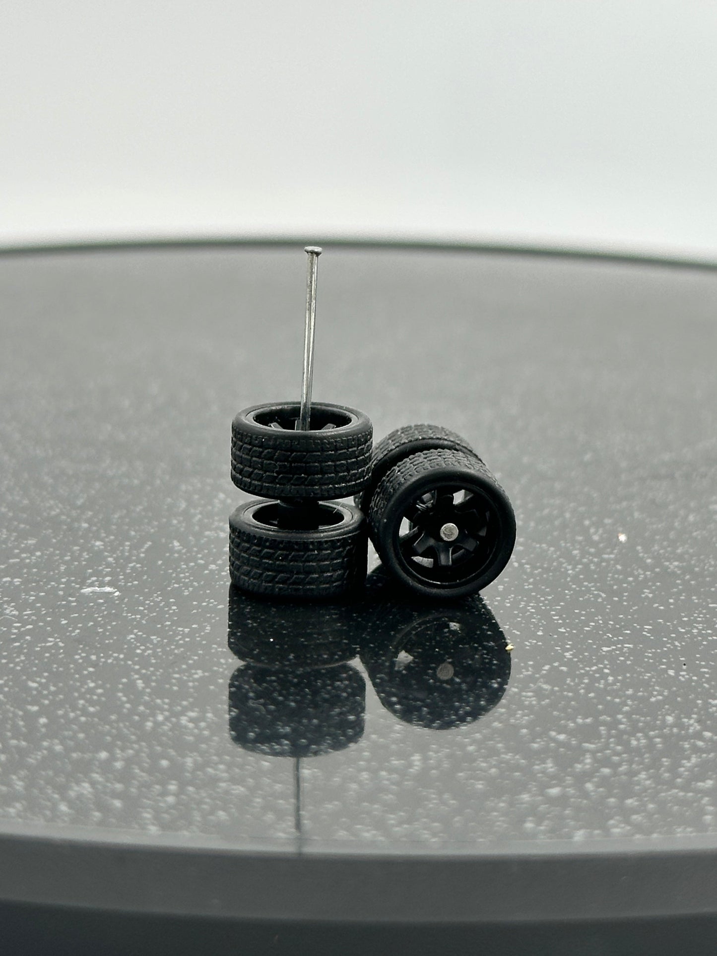 Realistic Drive Rubber Wheels for Diecast Cars One Sixty Four