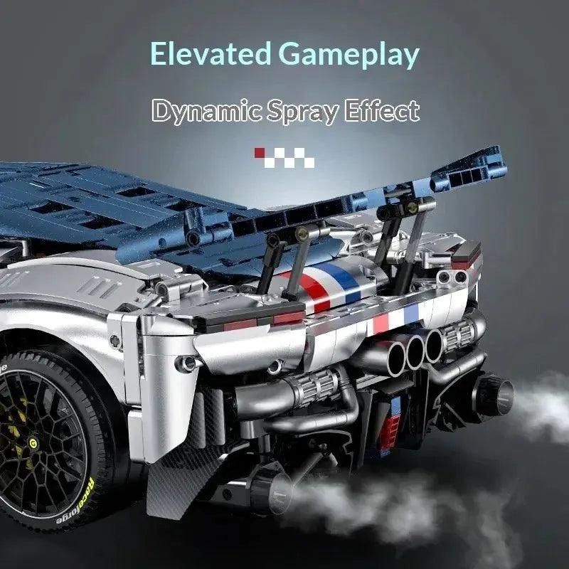  F80 Supercar Model Kit RC Building Blocks Collectors -  ToylandEU™
