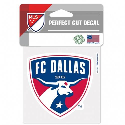 FC Dallas 4x4 Perfect Cut Color Vinyl Decal Outdoor - ToylandEU