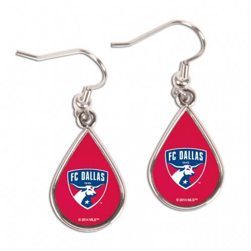 FC Dallas Tear Drop Earrings Licensed Special Order - ToylandEU