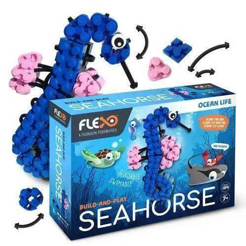 FLEXO Ocean Life Seahorse Building Set Educational Fun - ToylandEU
