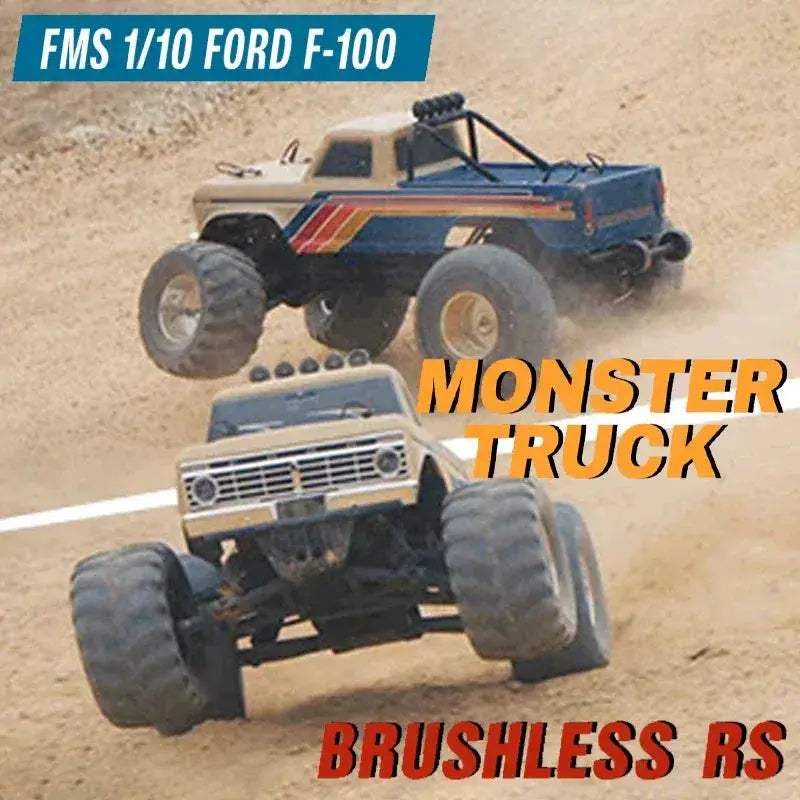 FMS 1 10 Monster Truck Remote Controlled Brushless High Speed - ToylandEU