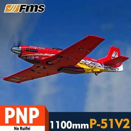  FMS 1100mm P51 Mustang RC Plane For Electric Racing -  ToylandEU™