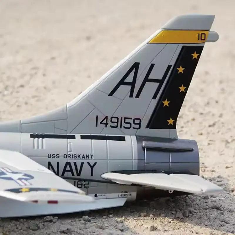 FMS F-8e Crusader Rc Plane | 64Mm Turbojet | Toylandeu