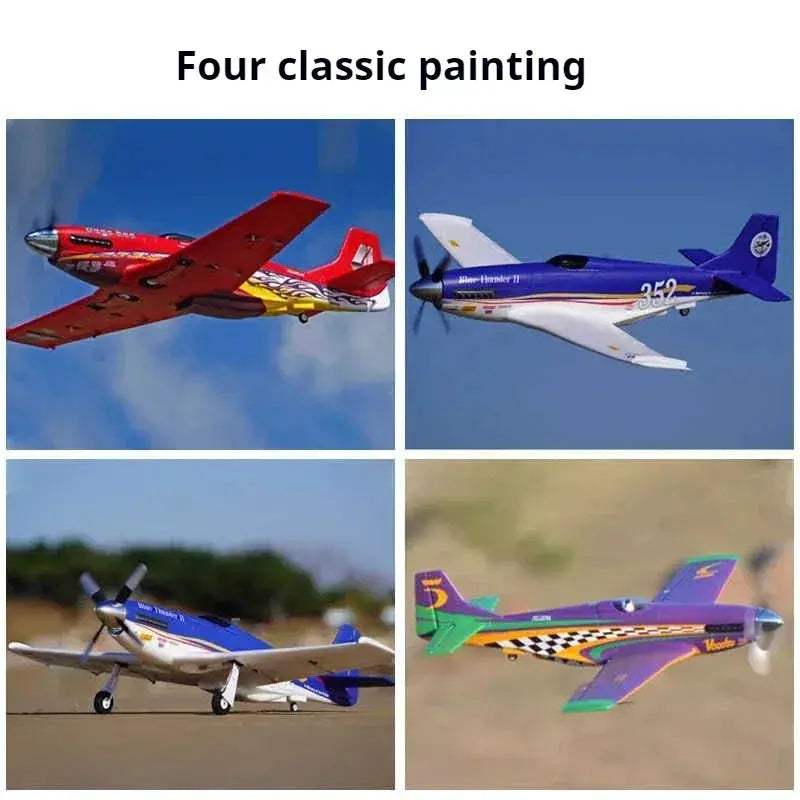 FMS P51 Mustang RC Plane 1100mm Brushless 160KMH Speed - ToylandEU