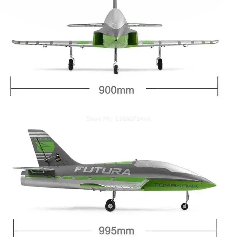 FMS RC Airplane 64mm Futura Tomahawk EDF Jet PNP Model - ToylandEU