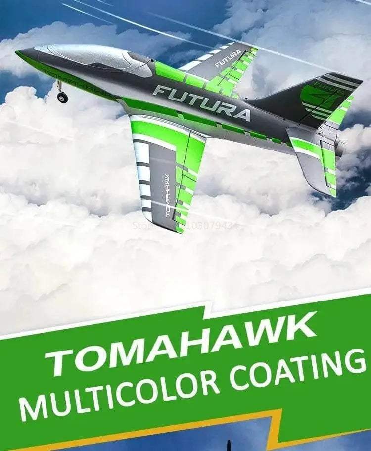 FMS RC Airplane 64mm Futura Tomahawk EDF Jet PNP Model - ToylandEU
