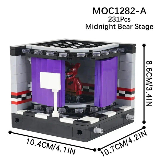  FNAF Bear Stage Building Block Figure LEGO Compatible -  ToylandEU™