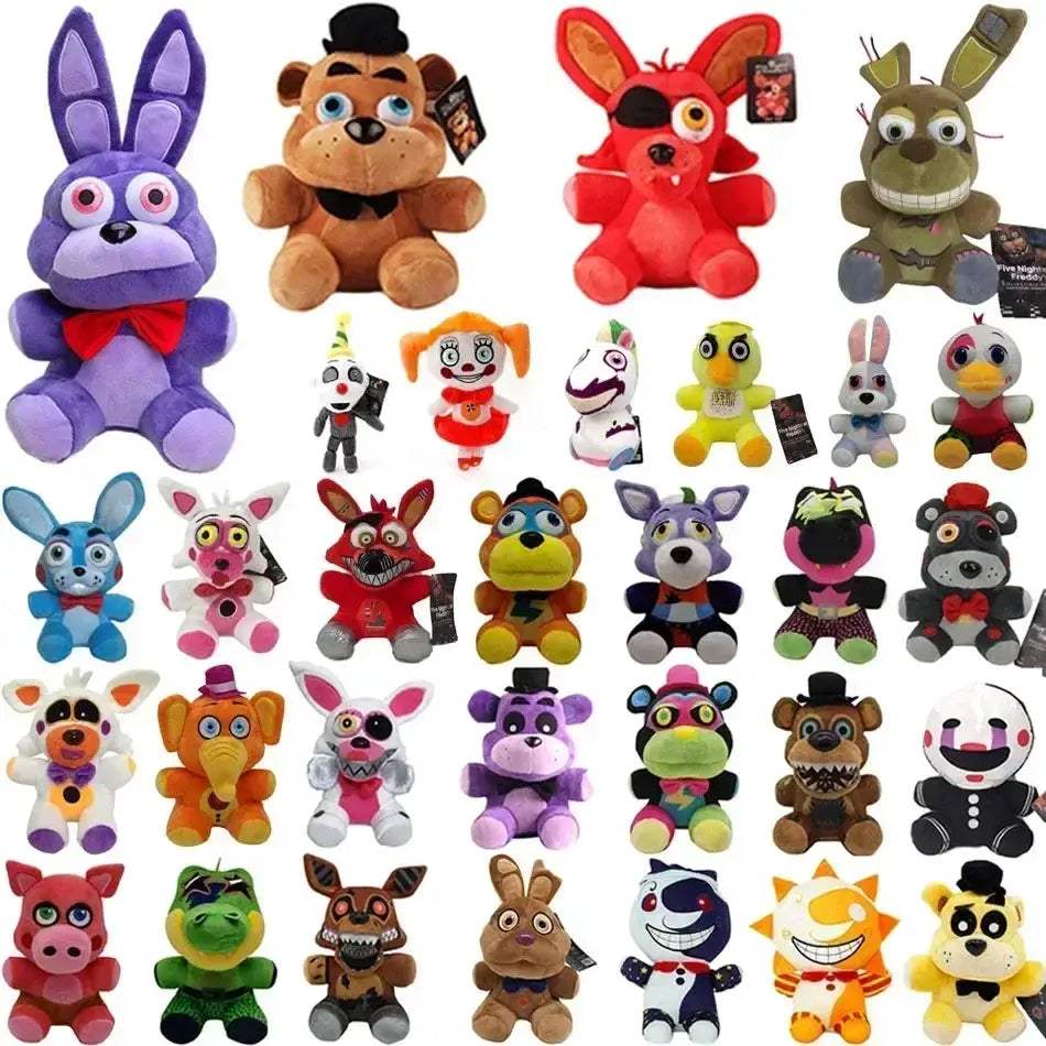 FNAF Plush Toys Bonnie Foxy 18cm Cute Soft Collectible Gift - ToylandEU