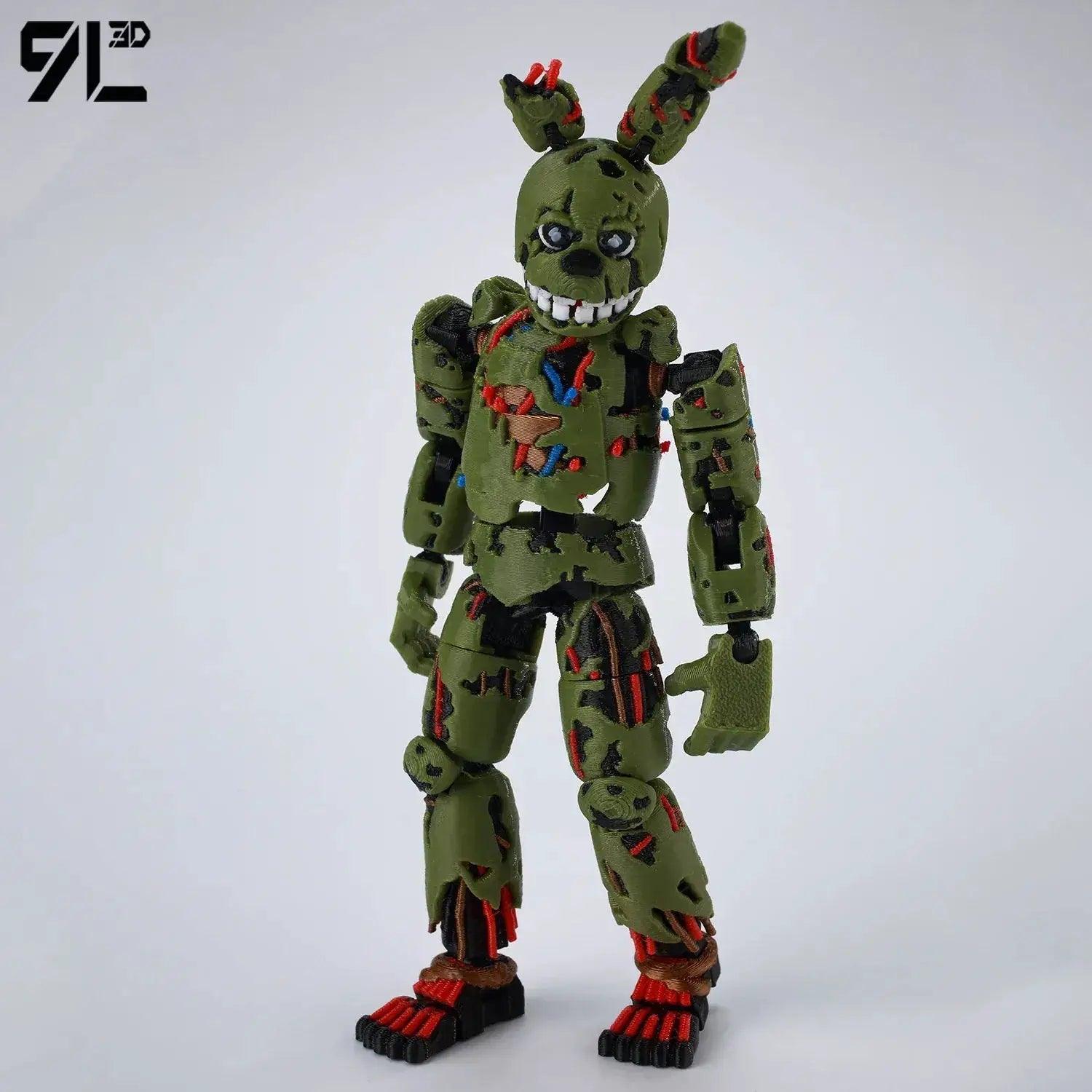  FNAF Springtrap Action Figure 3D Printed Collectible -  ToylandEU™