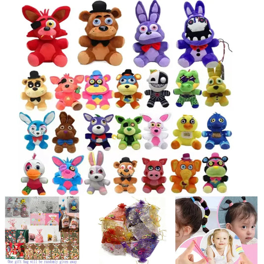 FNaF Plush Toys 18cm Bonnie Foxy Cute Soft Collectible - ToylandEU