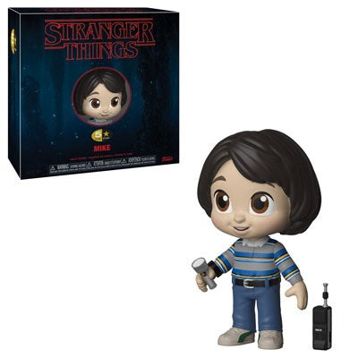 5 Star | Stranger Things Mike Vinyl Figure | Walkie Talkie | One Size