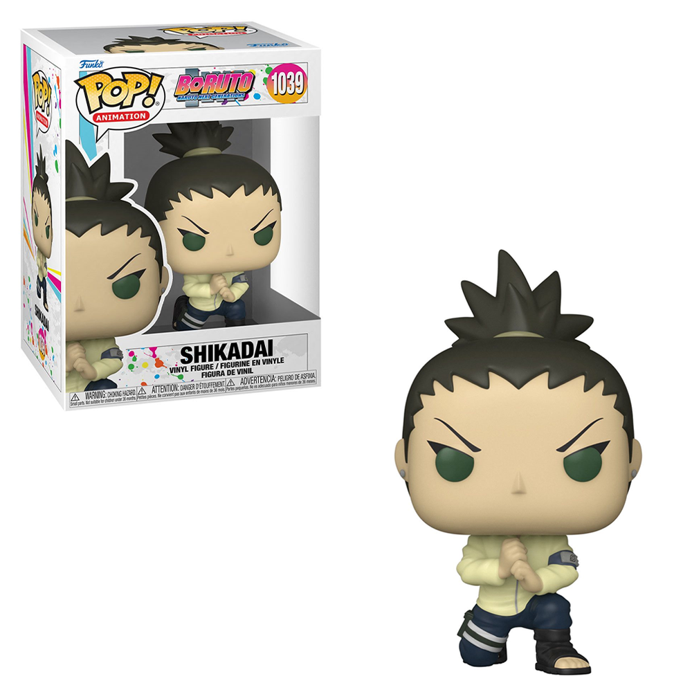 POP! Vinyl | Shikadai Figure 3.75in | Naruto Next Generations | Window Box