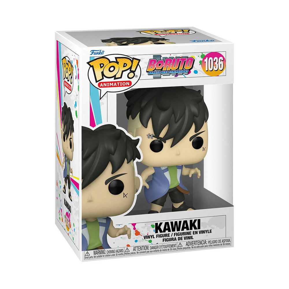 POP Vinyl | Kawaki Boruto Figure | 3.75 Inch Vinyl | Window Box Packaging
