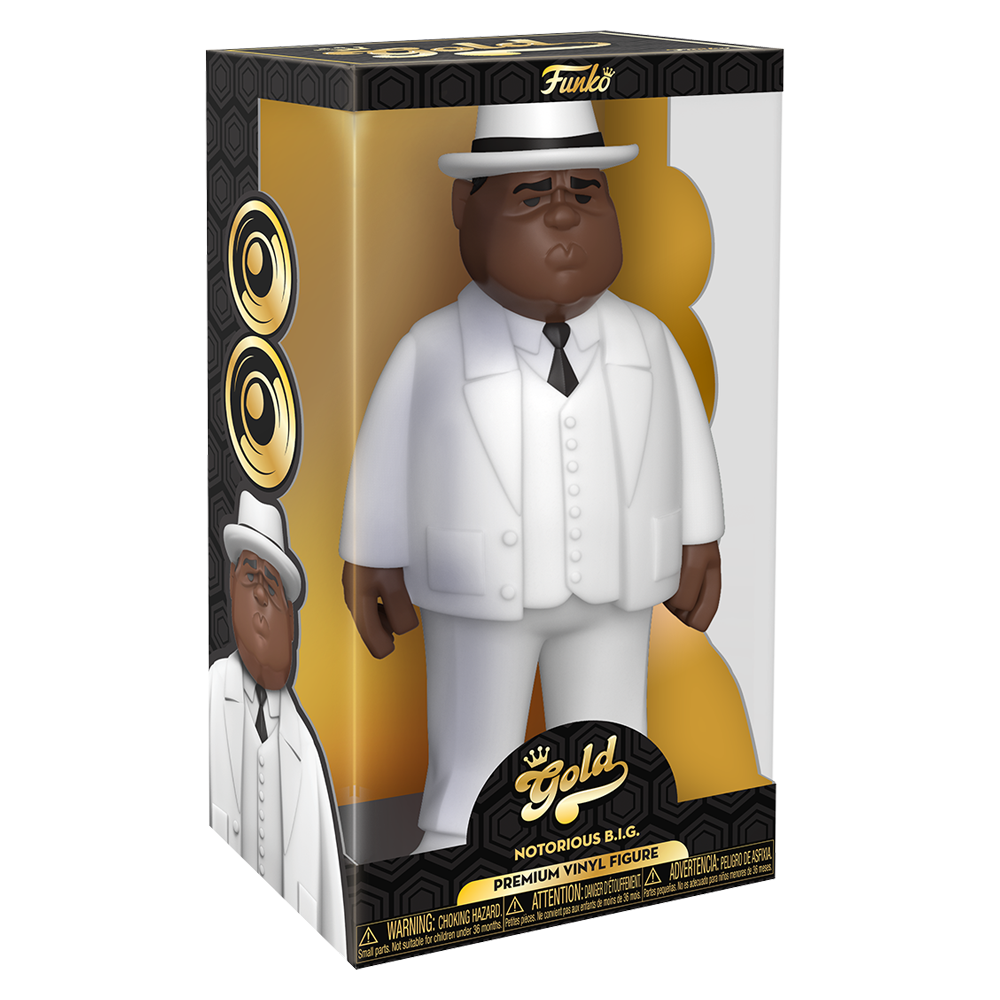 Vinyl Gold | Biggie Smalls | White Suit | 12-Inch Vinyl Figure