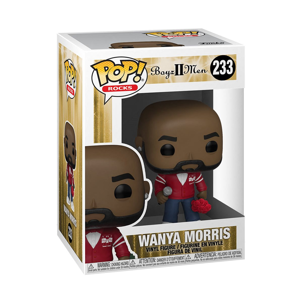 POP! Vinyl | Wanya Morris | 3.75-Inch Vinyl Figure | Window Box Packaging