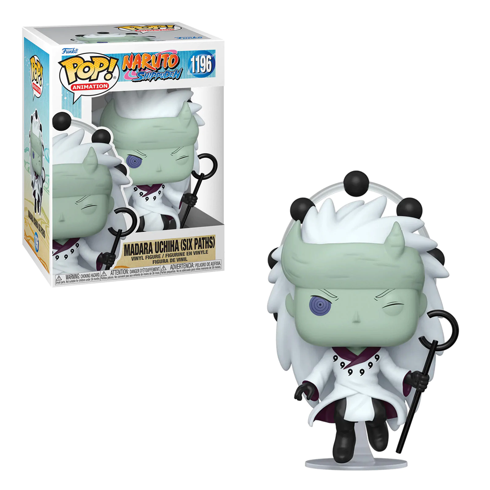 POP Vinyl | Madara Uchiha Six Paths | Naruto Shippuden | 3.75-Inch Figure