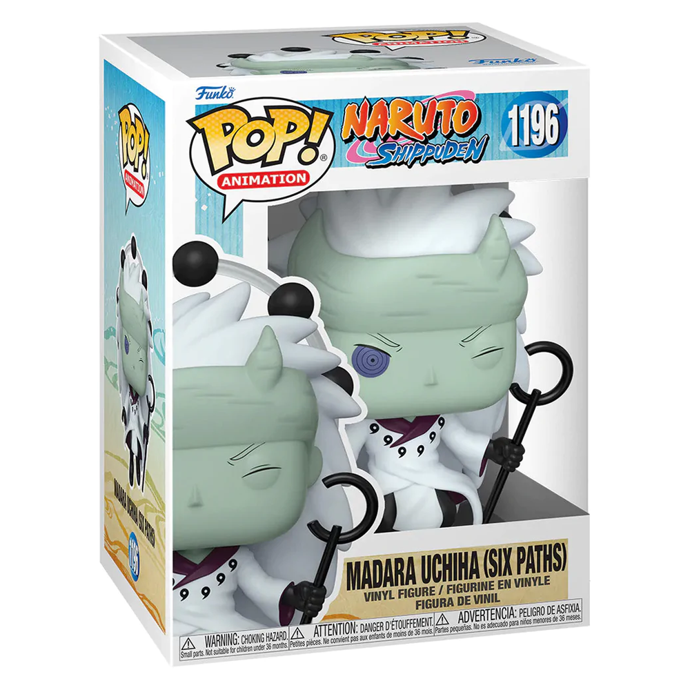 POP Vinyl | Madara Uchiha Six Paths | Naruto Shippuden | 3.75-Inch Figure