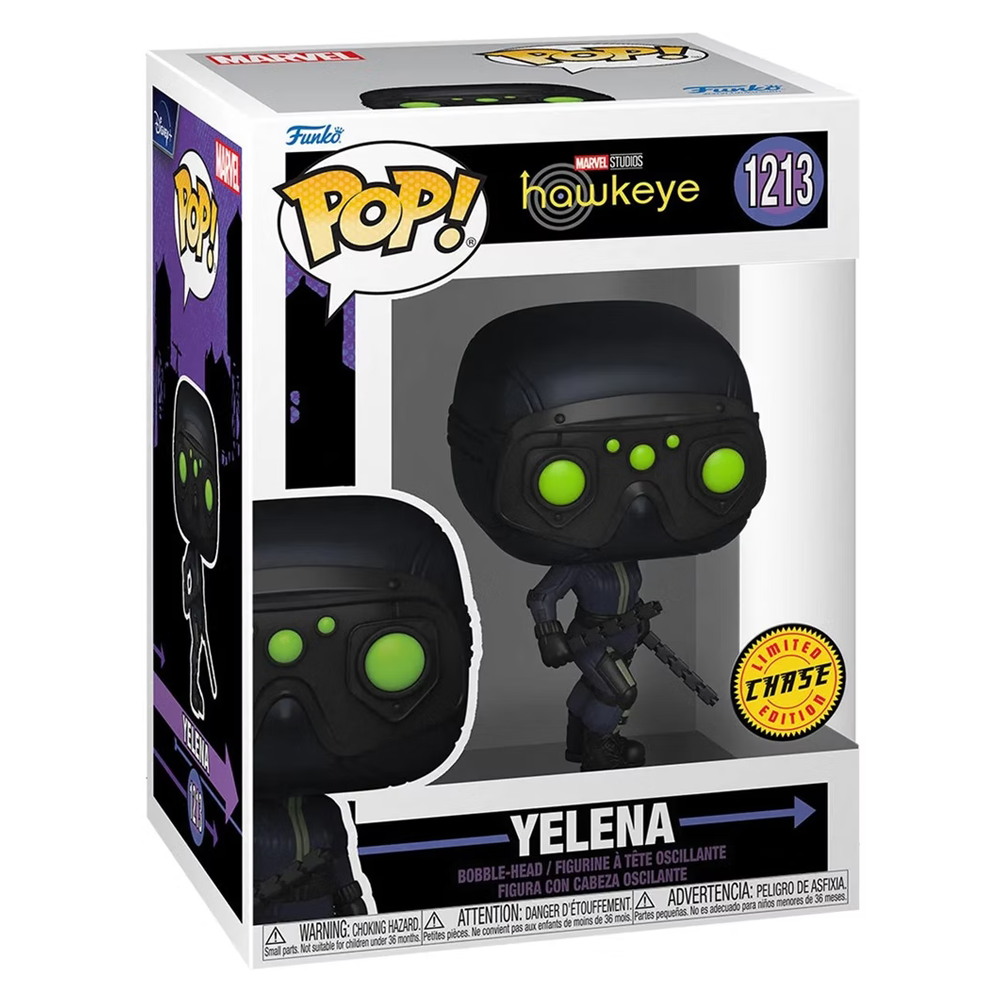 POP! Vinyl | Hawkeye Yelena Figure | 3.75in Vinyl | Chase Variant 1 in 6