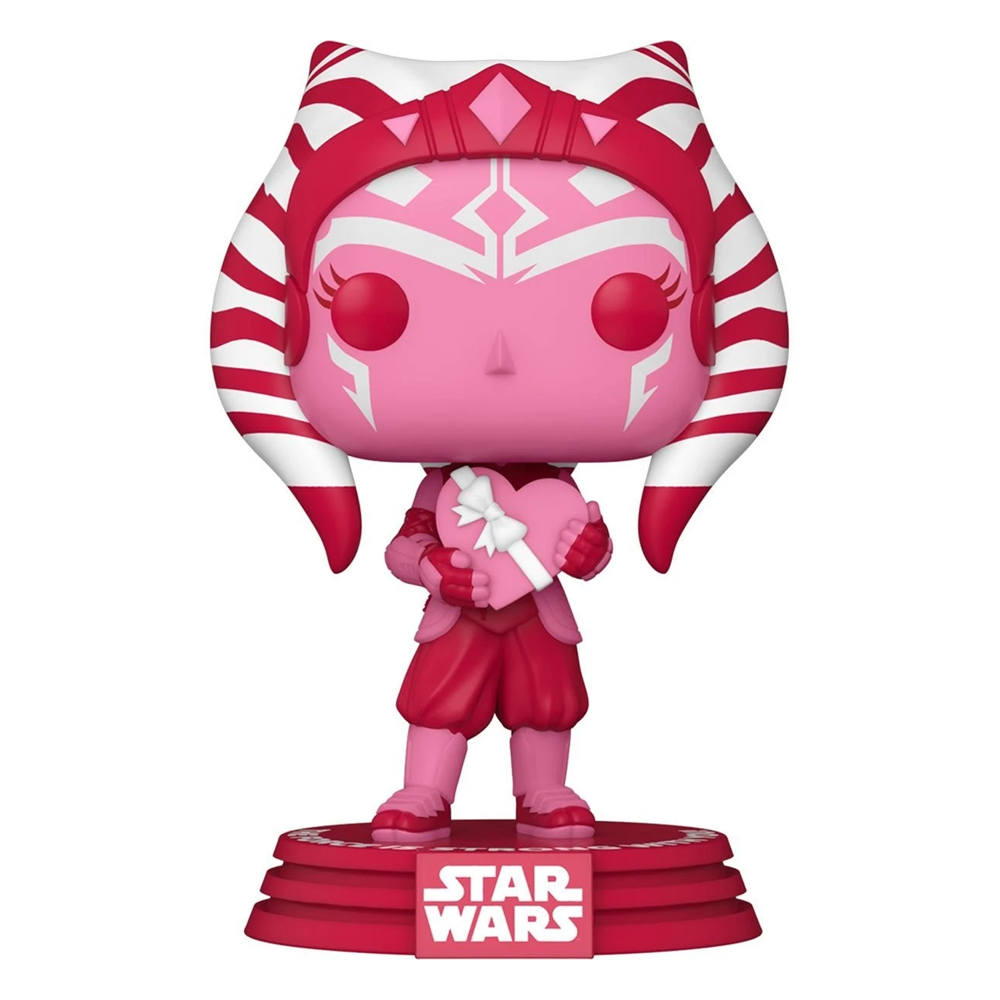 POP! Vinyl | Ahsoka Tano Figure | 3.75in Vinyl | Star Wars Valentines Edition