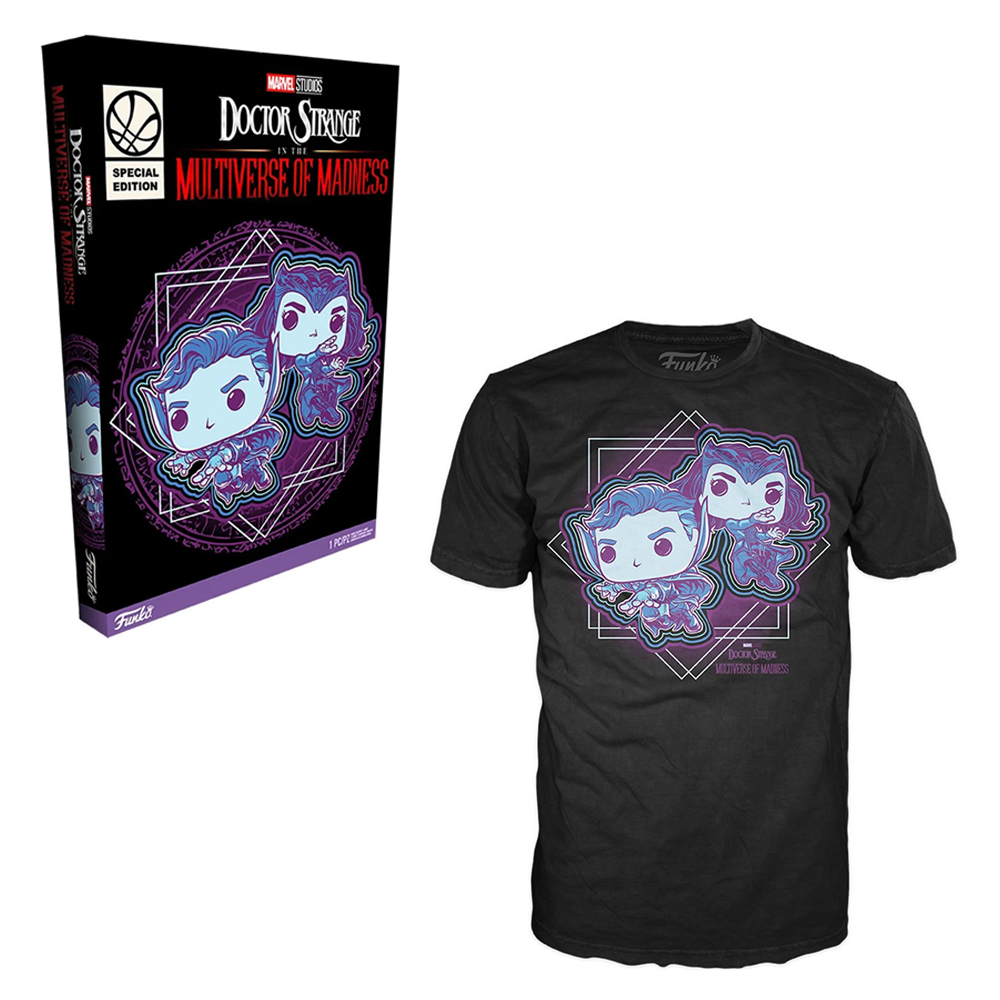 POP Tee | Marvel Doctor Strange Boxed Tee | 90% Cotton 10% Polyester | XS-3X