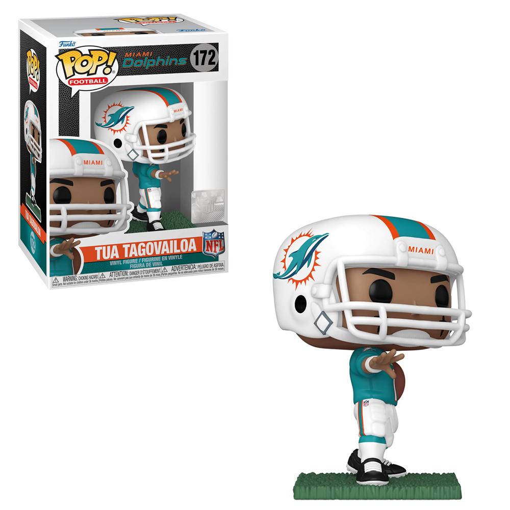 POP! Vinyl | Tua Tagovailoa Figure | NFL Dolphins | 3.75 In