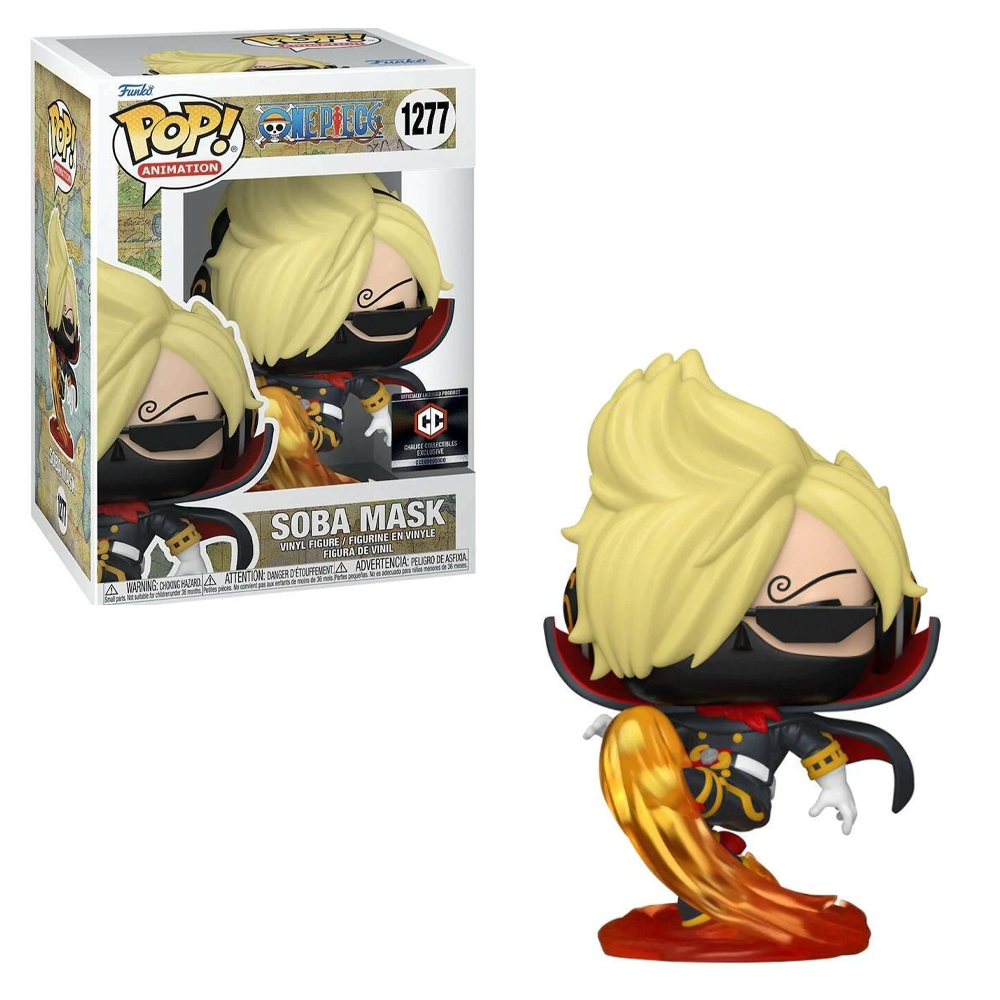 Exclusives | Funko Pop One Piece Soba Mask 1277 | Chalice Exclusive | Vinyl