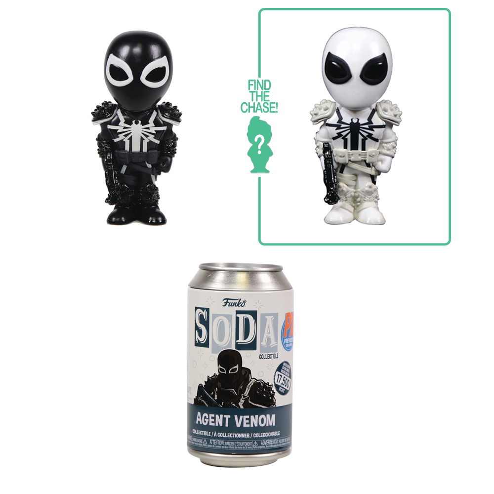 Exclusives | Marvel Agent Venom SODA | SDCC 2023 Preview PX | Vinyl Figure