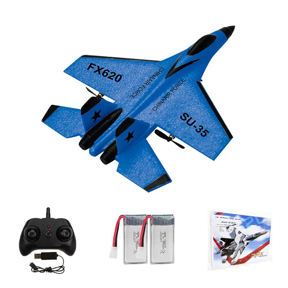 FX620 SU35 RC Plane 2.4G EPP Foam Remote Control Airplane - ToylandEU