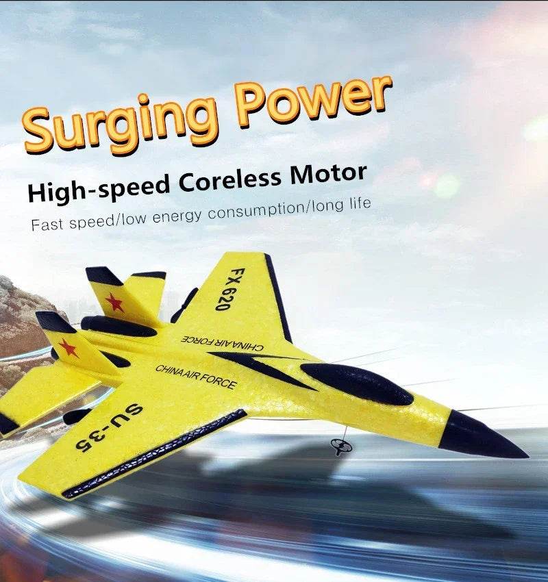 FX620 SU35 RC Plane 2.4G EPP Foam Remote Control Airplane - ToylandEU