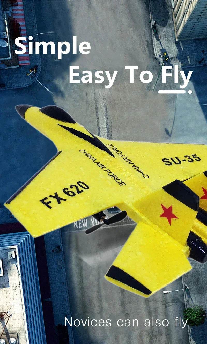 FX620 SU35 RC Plane 2.4G EPP Foam Remote Control Airplane - ToylandEU