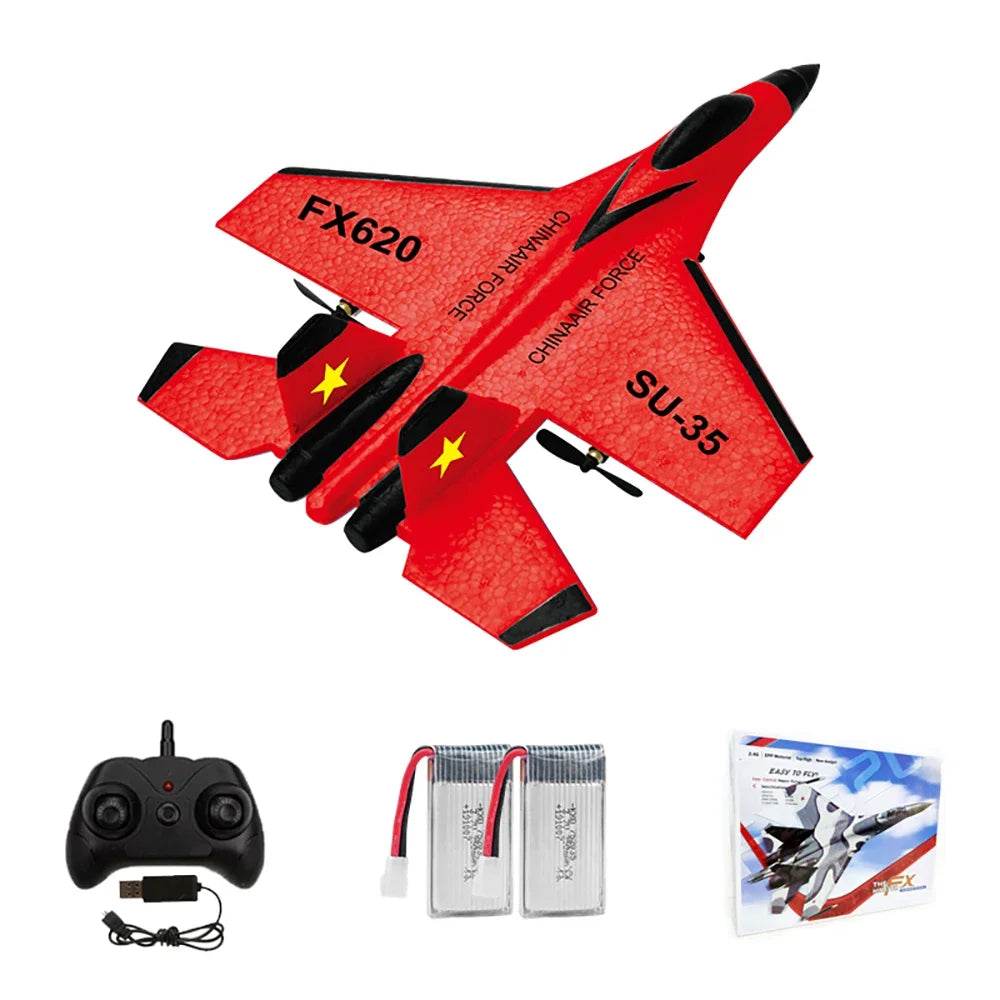 FX620 SU35 RC Plane 2.4G EPP Foam Remote Control Airplane - ToylandEU