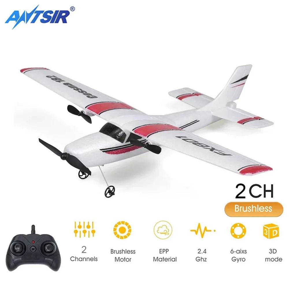 FX801 RC Plane EPP Foam 2.4G 2CH RTF Remote Control Aircraft - ToylandEU